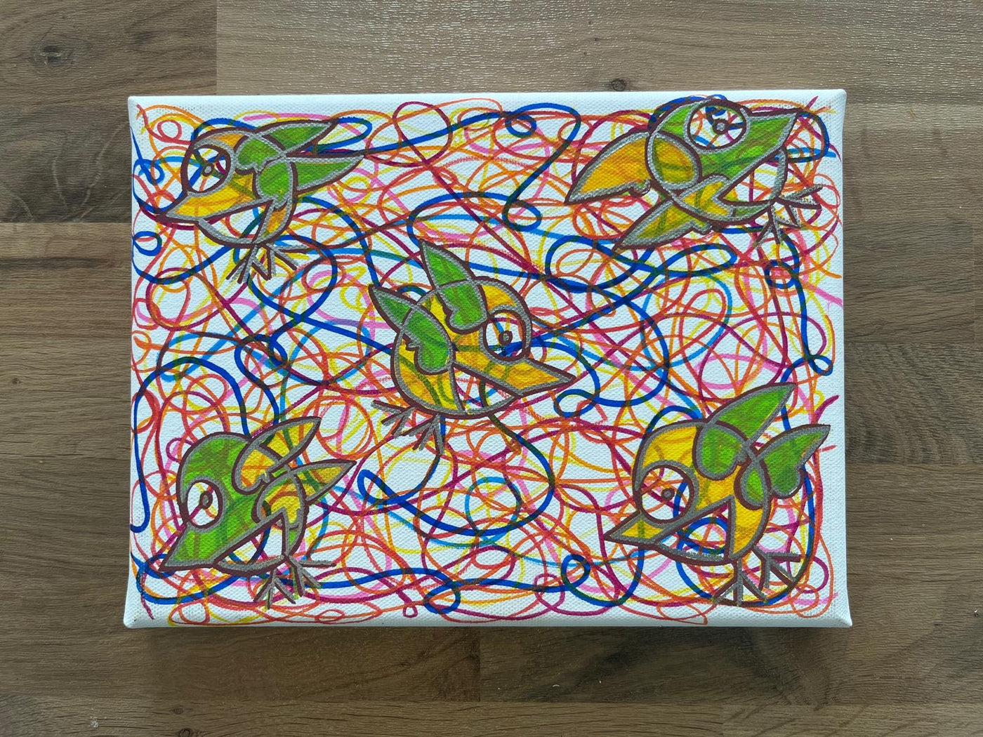 Birds in chaos