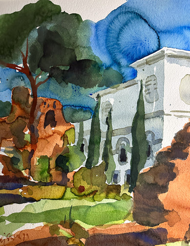 At the Palatine in Rome
