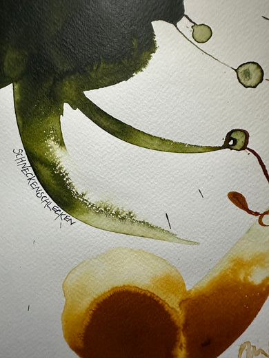 Snail licking (Schnecken Schlecken)