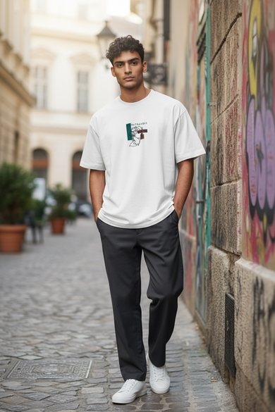 T-Shirt Weiß oversized