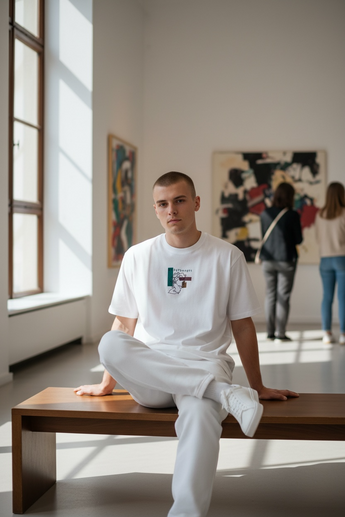 T-Shirt Weiß oversized