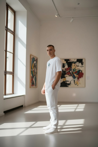 T-Shirt Weiß oversized