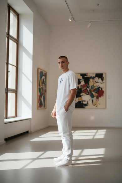 T-Shirt Weiß oversized