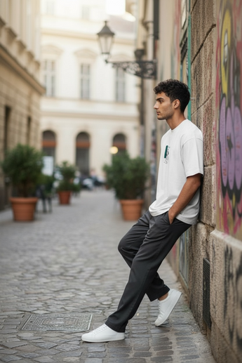 T-Shirt Weiß oversized