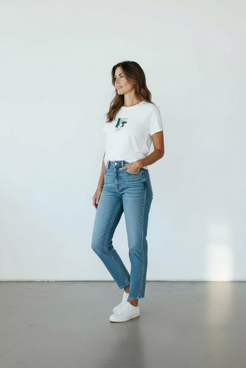 T-Shirt Weiß oversized