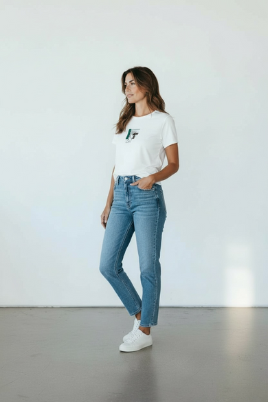 T-Shirt Weiß oversized