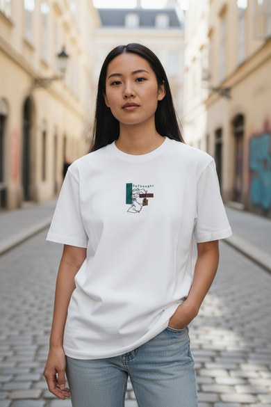T-Shirt Weiß oversized