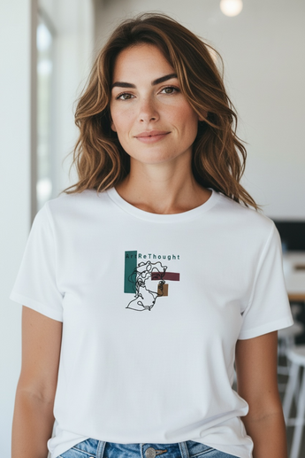 T-Shirt Weiß oversized