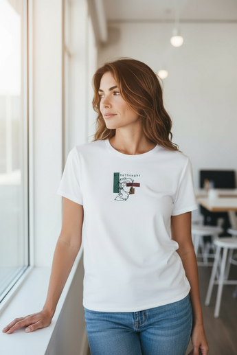 T-Shirt Weiß oversized