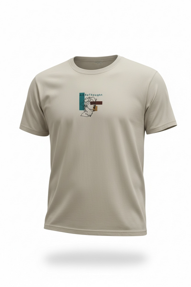 T-Shirt Beige oversized