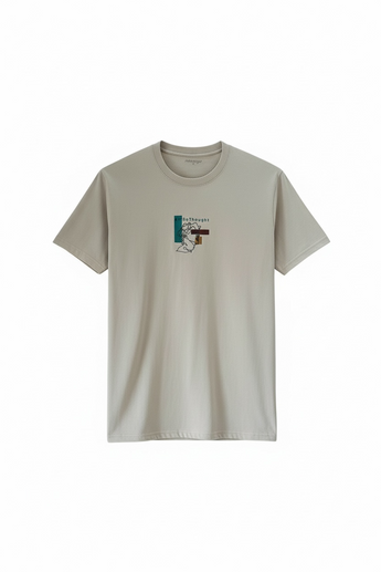 T-Shirt Beige oversized