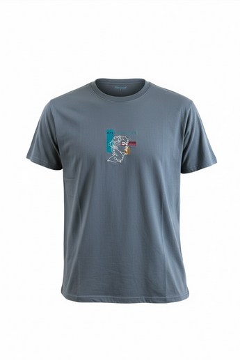 T-Shirt Grau oversized