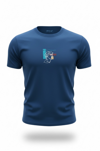 T-Shirt Blau oversized