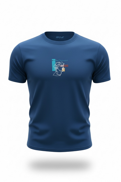 T-Shirt Blau oversized