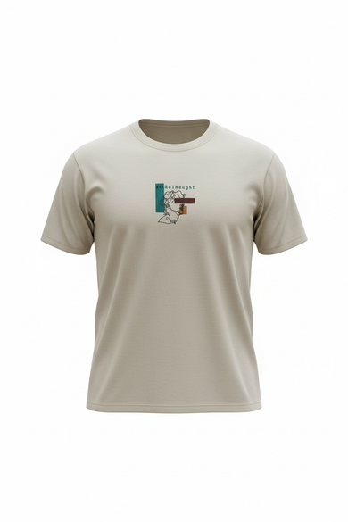 T-Shirt Beige oversized