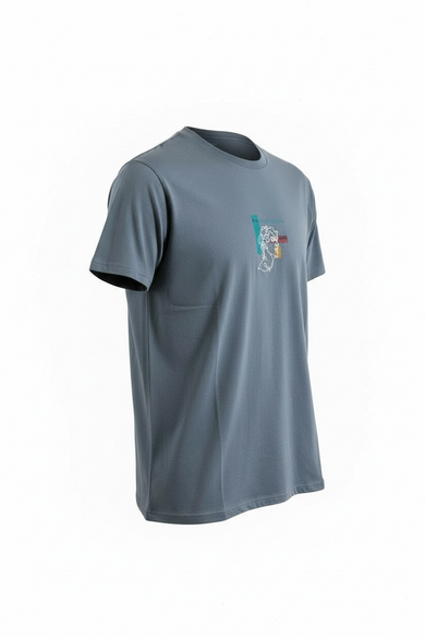 T-Shirt Grau oversized