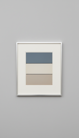 Minimalistisches Fotowerk in Acrylglasfassung