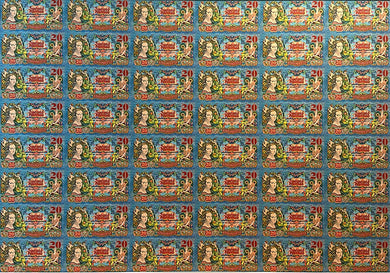 20 Schilling Banknotesheet